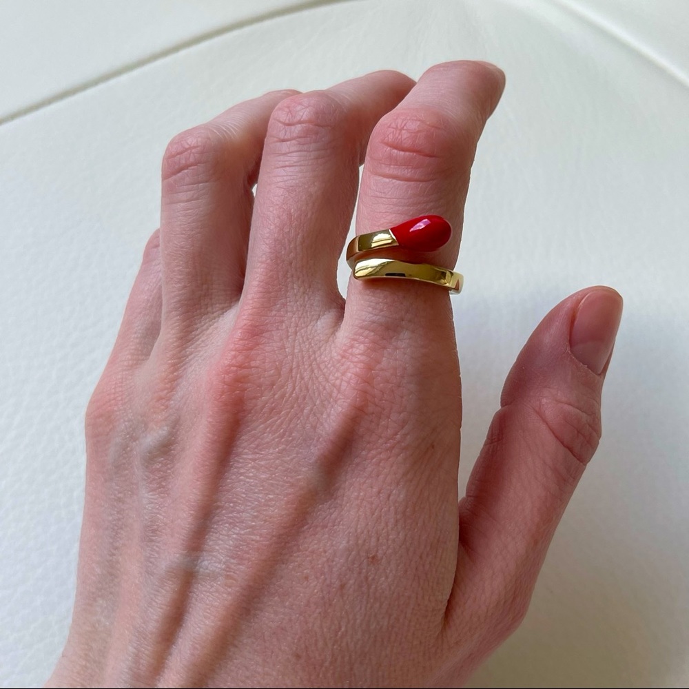 UNODE50 new ring gold-plated ITS A MATCH